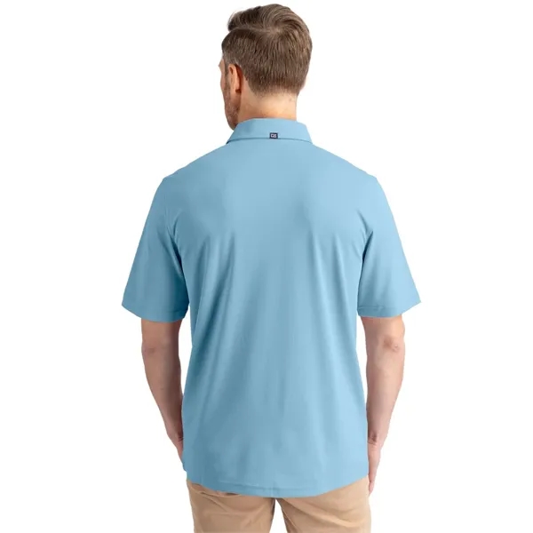 Men's polo with moisture-wicking performance, UPF 25+ protection, self-fabric collar, and... from ASI 47965 Cutter & Buck