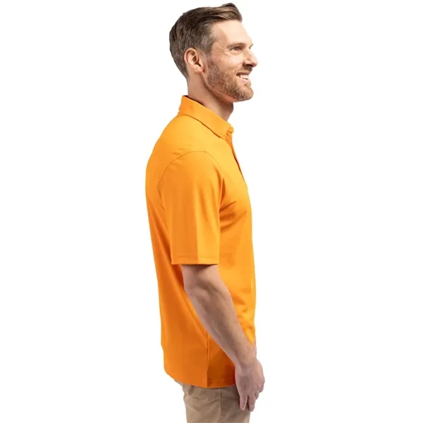 Men's polo with moisture-wicking performance, UPF 25+ protection, self-fabric collar, and... from ASI 47965 Cutter & Buck