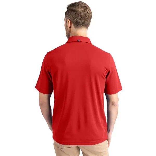 Men's polo with moisture-wicking performance, UPF 25+ protection, self-fabric collar, and... from ASI 47965 Cutter & Buck
