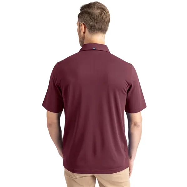 Men's polo with moisture-wicking performance, UPF 25+ protection, self-fabric collar, and... from ASI 47965 Cutter & Buck