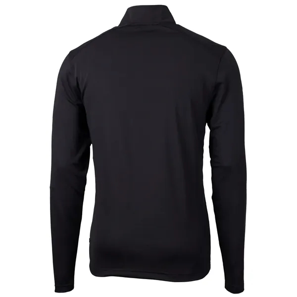 Men's sweatshirt with a quarter zip, long sleeves, UPF 25+ protection,... from ASI 47965 Cutter & Buck