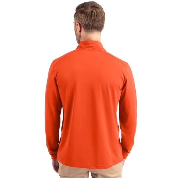 Men's sweatshirt with a quarter zip, long sleeves, UPF 25+ protection,... from ASI 47965 Cutter & Buck