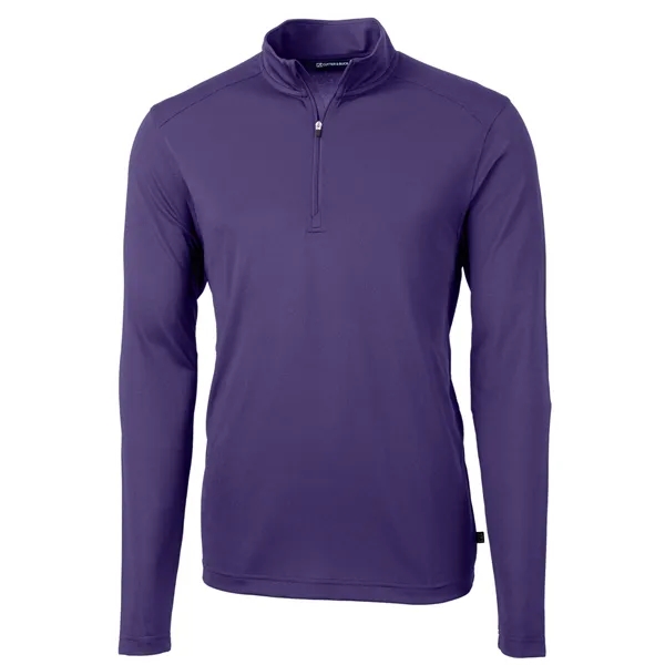 Men's sweatshirt with a quarter zip, long sleeves, UPF 25+ protection,... from ASI 47965 Cutter & Buck