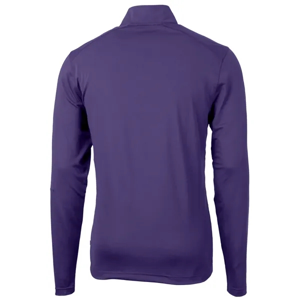 Men's sweatshirt with a quarter zip, long sleeves, UPF 25+ protection,... from ASI 47965 Cutter & Buck