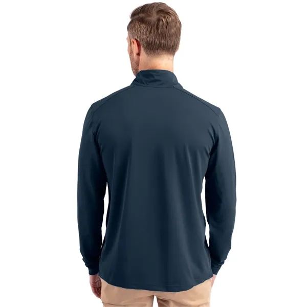 Men's sweatshirt with a quarter zip, long sleeves, UPF 25+ protection,... from ASI 47965 Cutter & Buck
