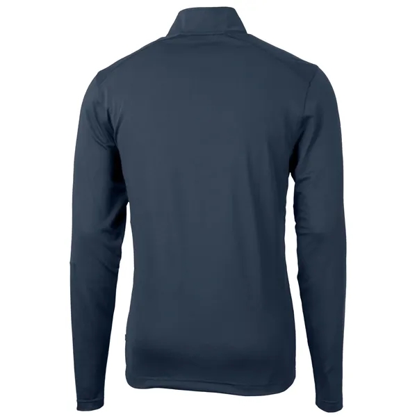 Men's sweatshirt with a quarter zip, long sleeves, UPF 25+ protection,... from ASI 47965 Cutter & Buck