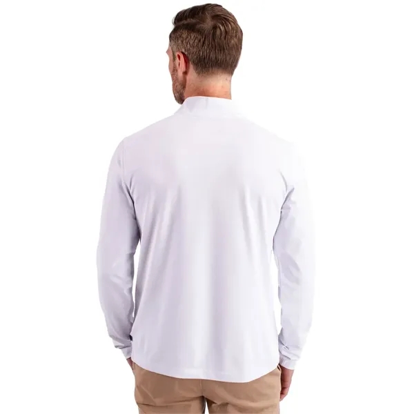 Men's sweatshirt with a quarter zip, long sleeves, UPF 25+ protection,... from ASI 47965 Cutter & Buck