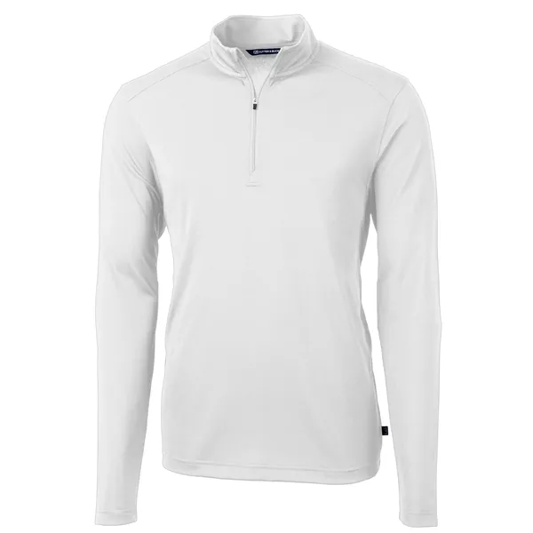 Men's sweatshirt with a quarter zip, long sleeves, UPF 25+ protection,... from ASI 47965 Cutter & Buck