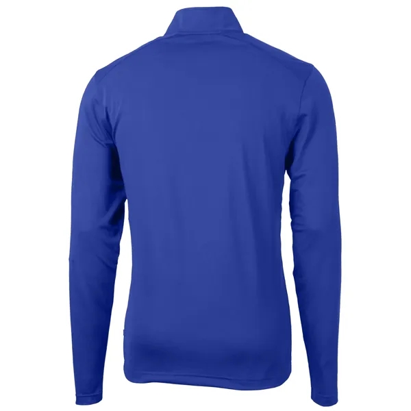 Men's sweatshirt with a quarter zip, long sleeves, UPF 25+ protection,... from ASI 47965 Cutter & Buck