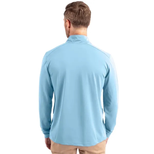 Men's sweatshirt with a quarter zip, long sleeves, UPF 25+ protection,... from ASI 47965 Cutter & Buck