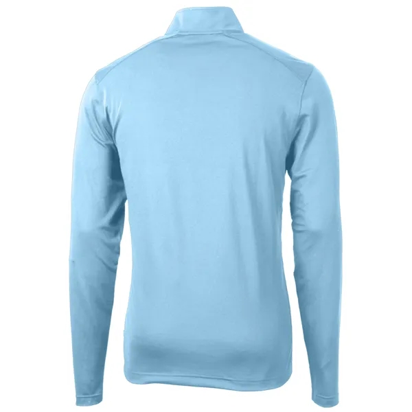 Men's sweatshirt with a quarter zip, long sleeves, UPF 25+ protection,... from ASI 47965 Cutter & Buck