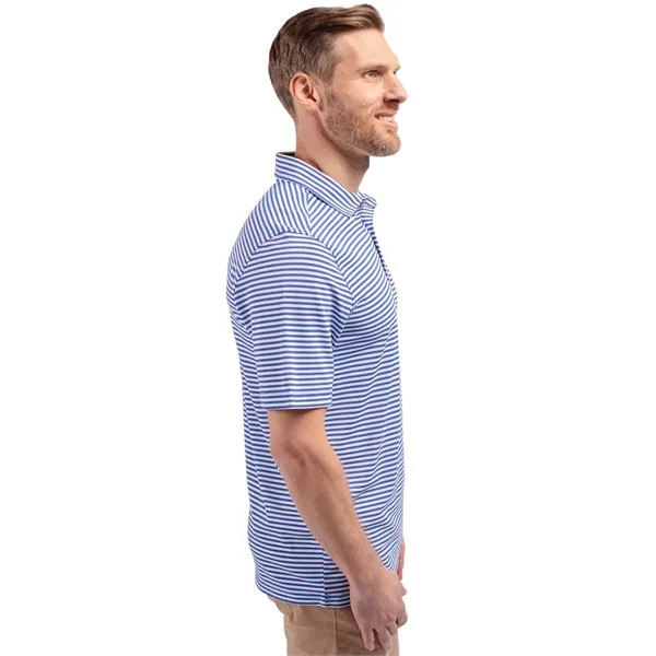 Men's polo with UPF 25+ protection, moisture-wicking performance, and self-fabric collar.... from ASI 47965 Cutter & Buck