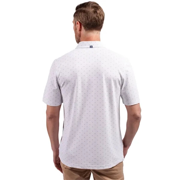 Men's polo with UPF 25+ sun protection, moisture-wicking performance, self-fabric collar,... from ASI 47965 Cutter & Buck