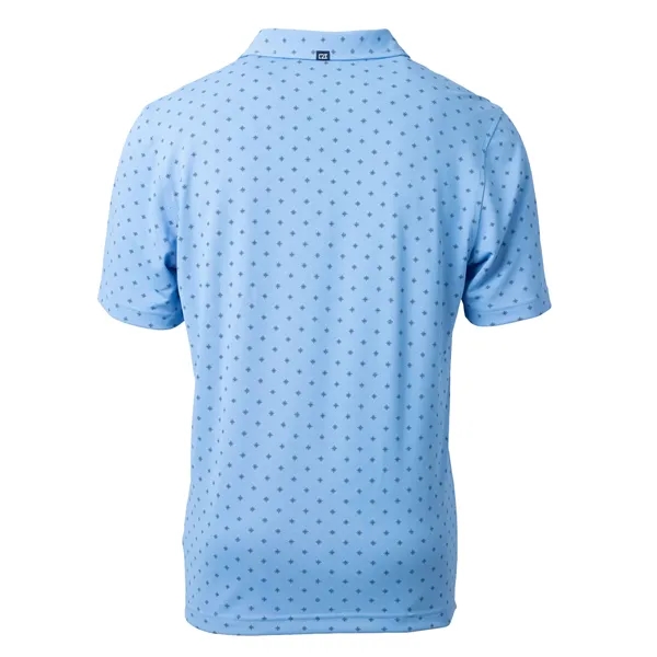 Men's polo with UPF 25+ sun protection, moisture-wicking performance, self-fabric collar,... from ASI 47965 Cutter & Buck