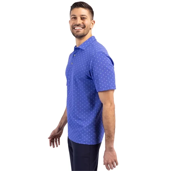 Men's polo with UPF 25+ sun protection, moisture-wicking performance, self-fabric collar,... from ASI 47965 Cutter & Buck