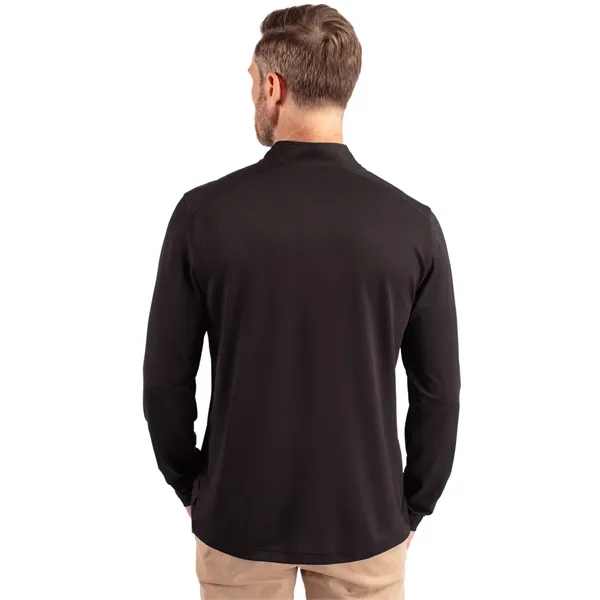 Men's sweatshirt with a quarter-zip, UPF25+ protection, moisture-wicking performance, and mock... from ASI 47965 Cutter & Buck