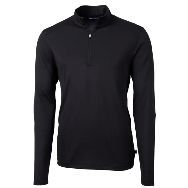 Men's sweatshirt with a quarter-zip, UPF25+ protection, moisture-wicking performance, and mock... from ASI 47965 Cutter & Buck