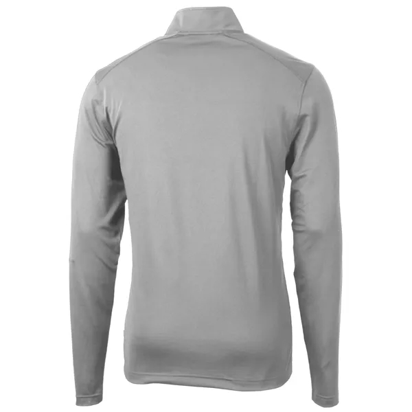 Men's sweatshirt with a quarter-zip, UPF25+ protection, moisture-wicking performance, and mock... from ASI 47965 Cutter & Buck
