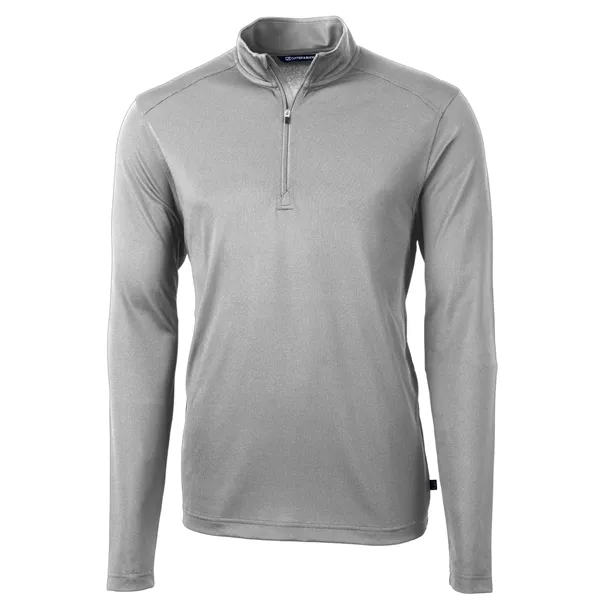 Men's sweatshirt with a quarter-zip, UPF25+ protection, moisture-wicking performance, and mock... from ASI 47965 Cutter & Buck