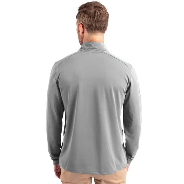Men's sweatshirt with a quarter-zip, UPF25+ protection, moisture-wicking performance, and mock... from ASI 47965 Cutter & Buck