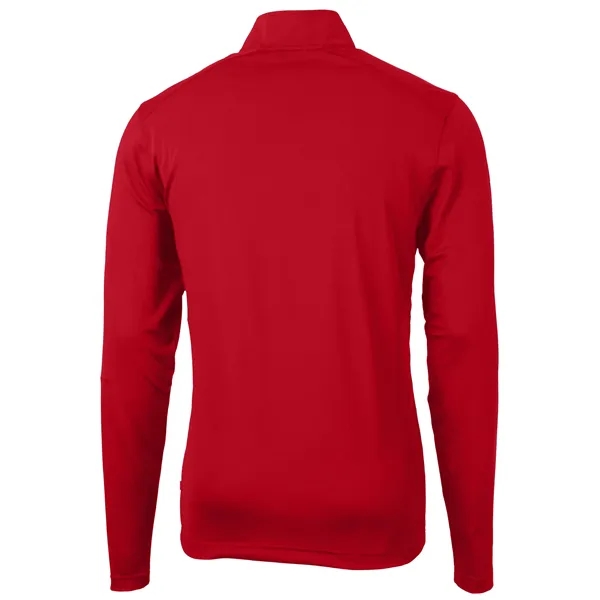 Men's sweatshirt with a quarter-zip, UPF25+ protection, moisture-wicking performance, and mock... from ASI 47965 Cutter & Buck