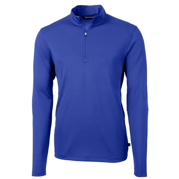 Men's sweatshirt with a quarter-zip, UPF25+ protection, moisture-wicking performance, and mock... from ASI 47965 Cutter & Buck