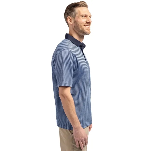 Men's polo with UPF sun protection, moisture-wicking performance, and collar.... from ASI 47965 Cutter & Buck