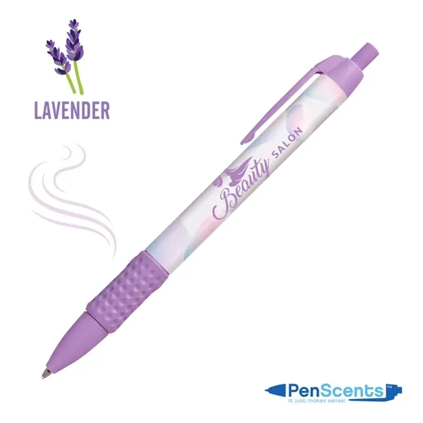 PenScents® Scented VividPrint™ Pen w/Grip are custom scented pens will create... from ASI 84592 St Regis Group