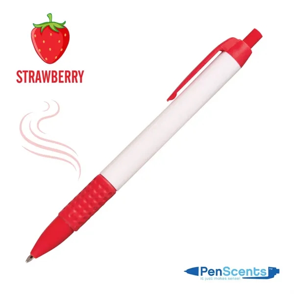 PenScents® Scented VividPrint™ Pen w/Grip are custom scented pens will create... from ASI 84592 St Regis Group