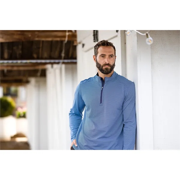 Men's sweatshirt with a quarter zip, UPF sun protection, moisture-wicking performance,... from ASI 47965 Cutter & Buck