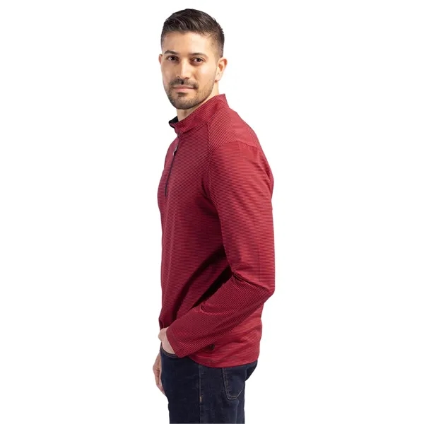 Men's sweatshirt with a quarter zip, UPF sun protection, moisture-wicking performance,... from ASI 47965 Cutter & Buck