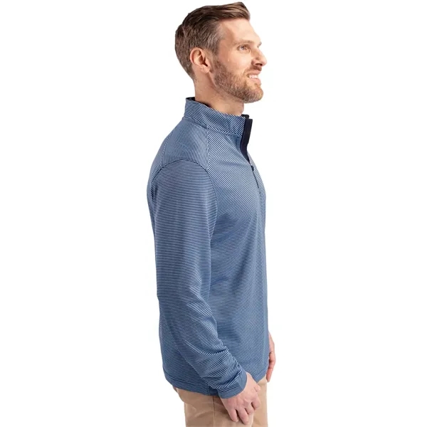 Men's sweatshirt with a quarter zip, UV protection, moisture-wicking performance, and... from ASI 47965 Cutter & Buck