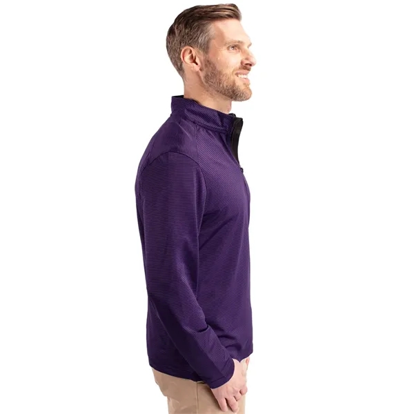 Men's sweatshirt with a quarter zip, UV protection, moisture-wicking performance, and... from ASI 47965 Cutter & Buck