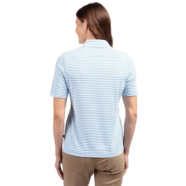 Women's top with UPF sun protection, moisture-wicking performance, mock neck, and... from ASI 47965 Cutter & Buck
