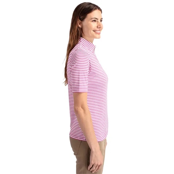 Women's top with UPF sun protection, moisture-wicking performance, mock neck, and... from ASI 47965 Cutter & Buck