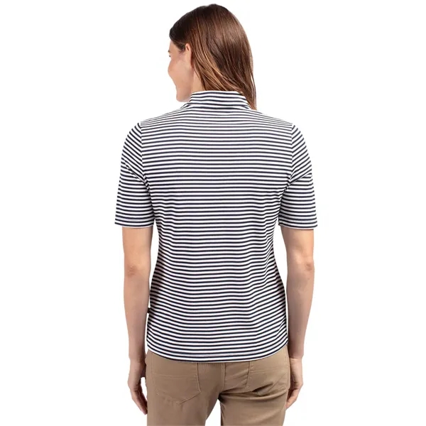 Women's top with UPF sun protection, moisture-wicking performance, mock neck, and... from ASI 47965 Cutter & Buck