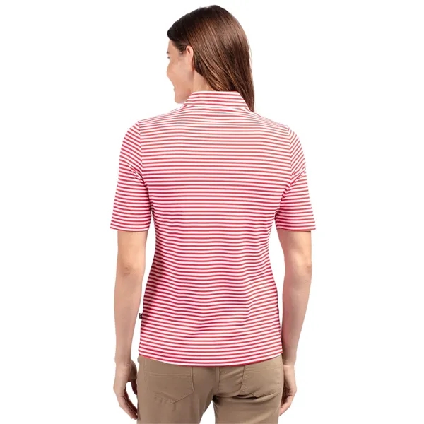 Women's top with UPF sun protection, moisture-wicking performance, mock neck, and... from ASI 47965 Cutter & Buck