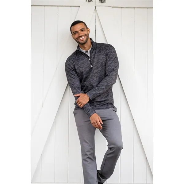 Men's sweatshirt with a quarter zip, long sleeves, UPF50+ protection, and... from ASI 47965 Cutter & Buck