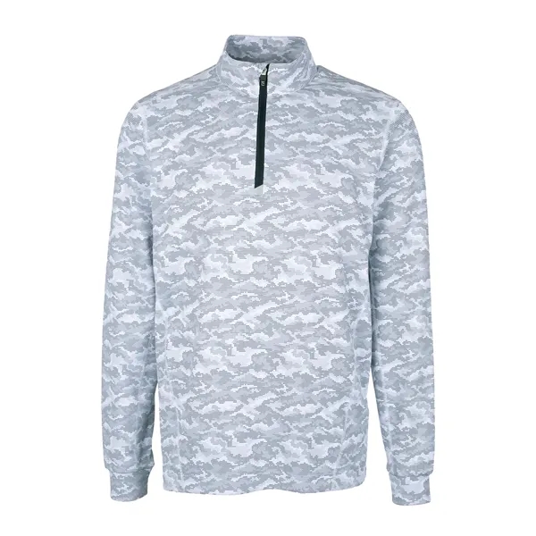 Men's sweatshirt with a quarter zip, long sleeves, UPF50+ protection, and... from ASI 47965 Cutter & Buck
