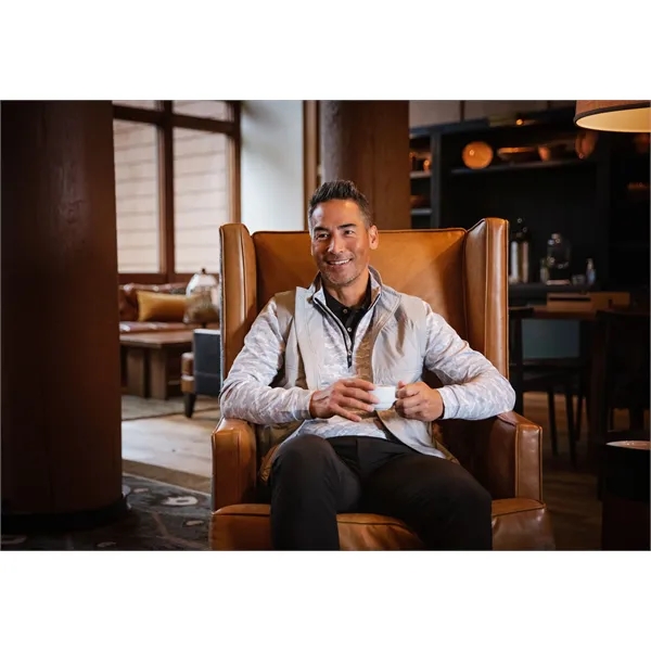 Men's sweatshirt with a quarter zip, long sleeves, UPF50+ protection, and... from ASI 47965 Cutter & Buck