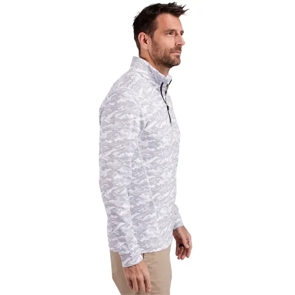 Men's sweatshirt with a quarter zip, long sleeves, UPF50+ protection, and... from ASI 47965 Cutter & Buck