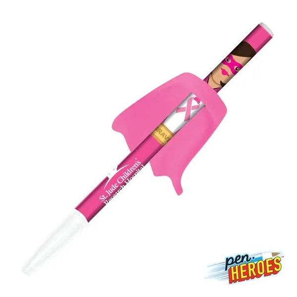 The Pen Heroes™ Awareness Series w/ Cape Pen is a fun... from ASI 84592 St Regis Group