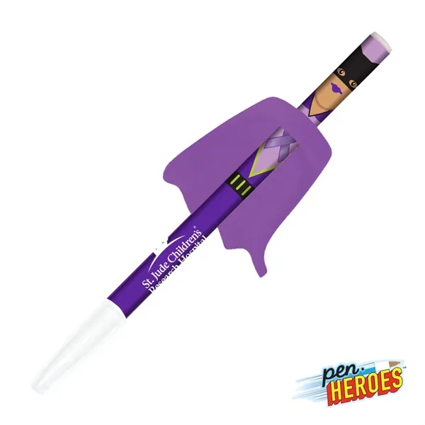 The Pen Heroes™ Awareness Series w/ Cape Pen is a fun... from ASI 84592 St Regis Group