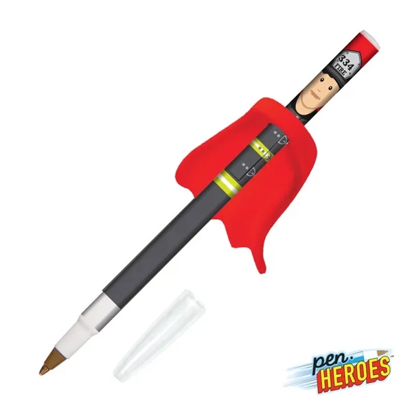 The Pen Heroes™ Hometown Series Male w/ Cape Pen honors everyday... from ASI 84592 St Regis Group