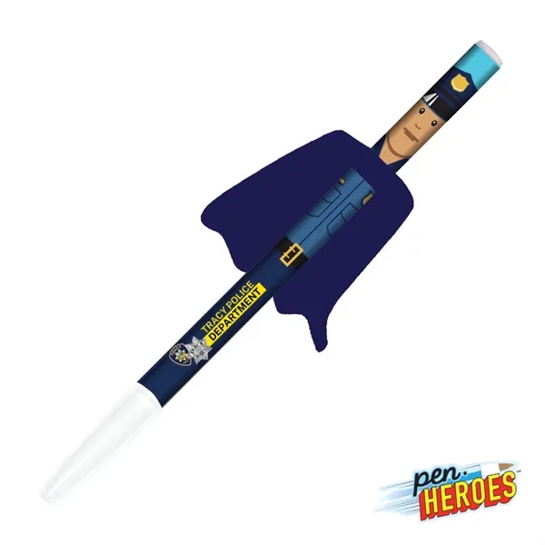 The Pen Heroes™ Hometown Series Male w/ Cape Pen honors everyday... from ASI 84592 St Regis Group