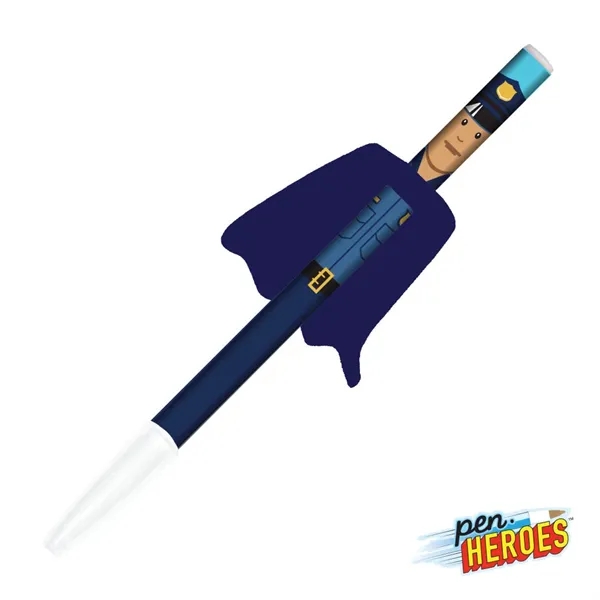 The Pen Heroes™ Hometown Series Male w/ Cape Pen honors everyday... from ASI 84592 St Regis Group