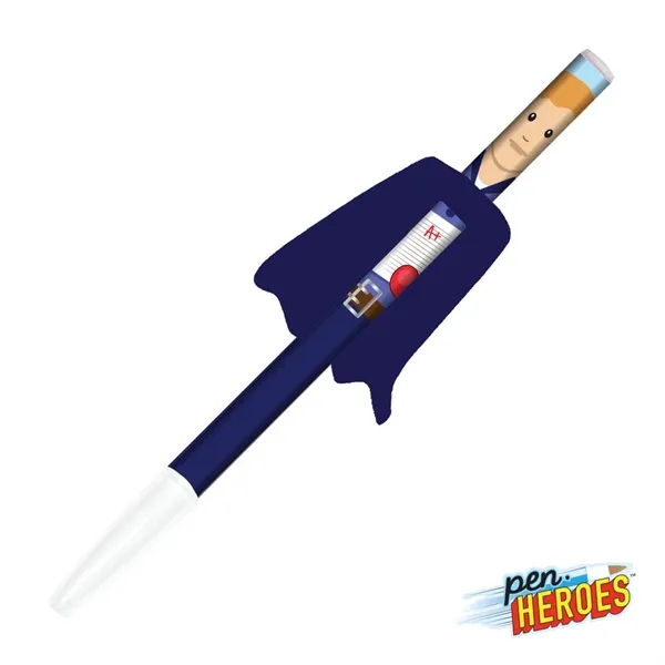 The Pen Heroes™ Hometown Series Male w/ Cape Pen honors everyday... from ASI 84592 St Regis Group
