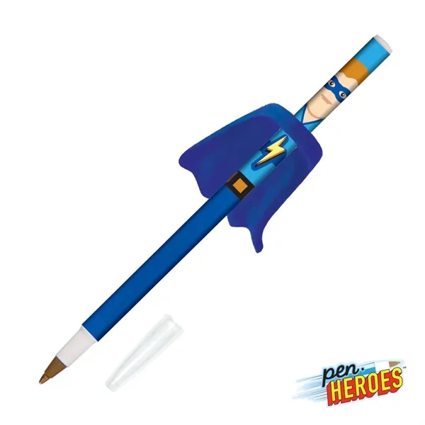 The Pen Heroes™ Superhero Series Male w/ Cape Pen brings bold... from ASI 84592 St Regis Group