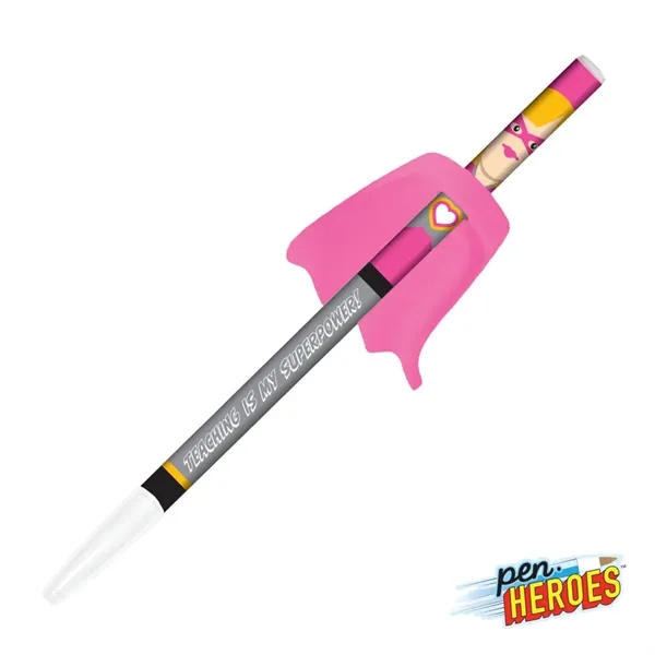 The Pen Heroes™ Superhero Series Female w/ Cape Pen celebrates strength,... from ASI 84592 St Regis Group