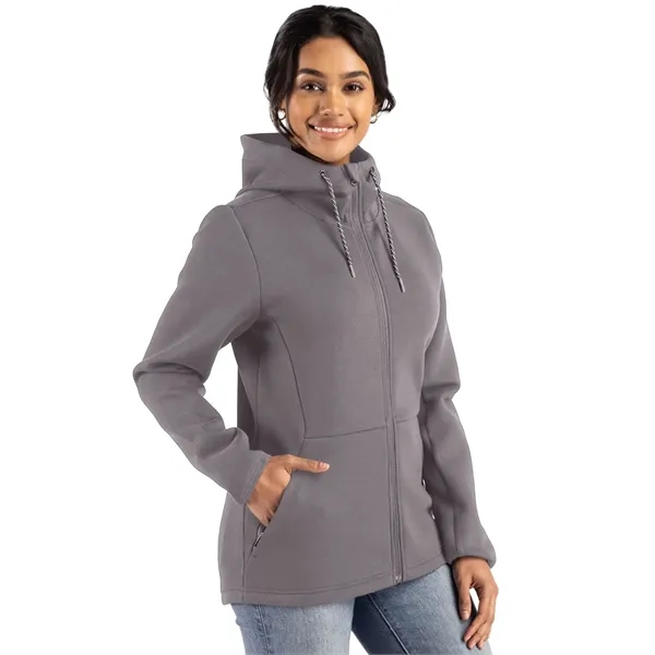 Cutter & Buck Roam Eco Womens Full Zip Hooded Jacket... from ASI 47965 Cutter & Buck